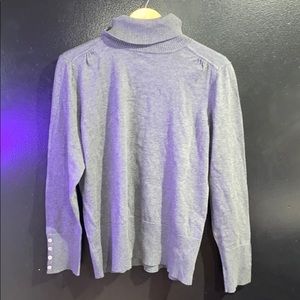Grey turtleneck